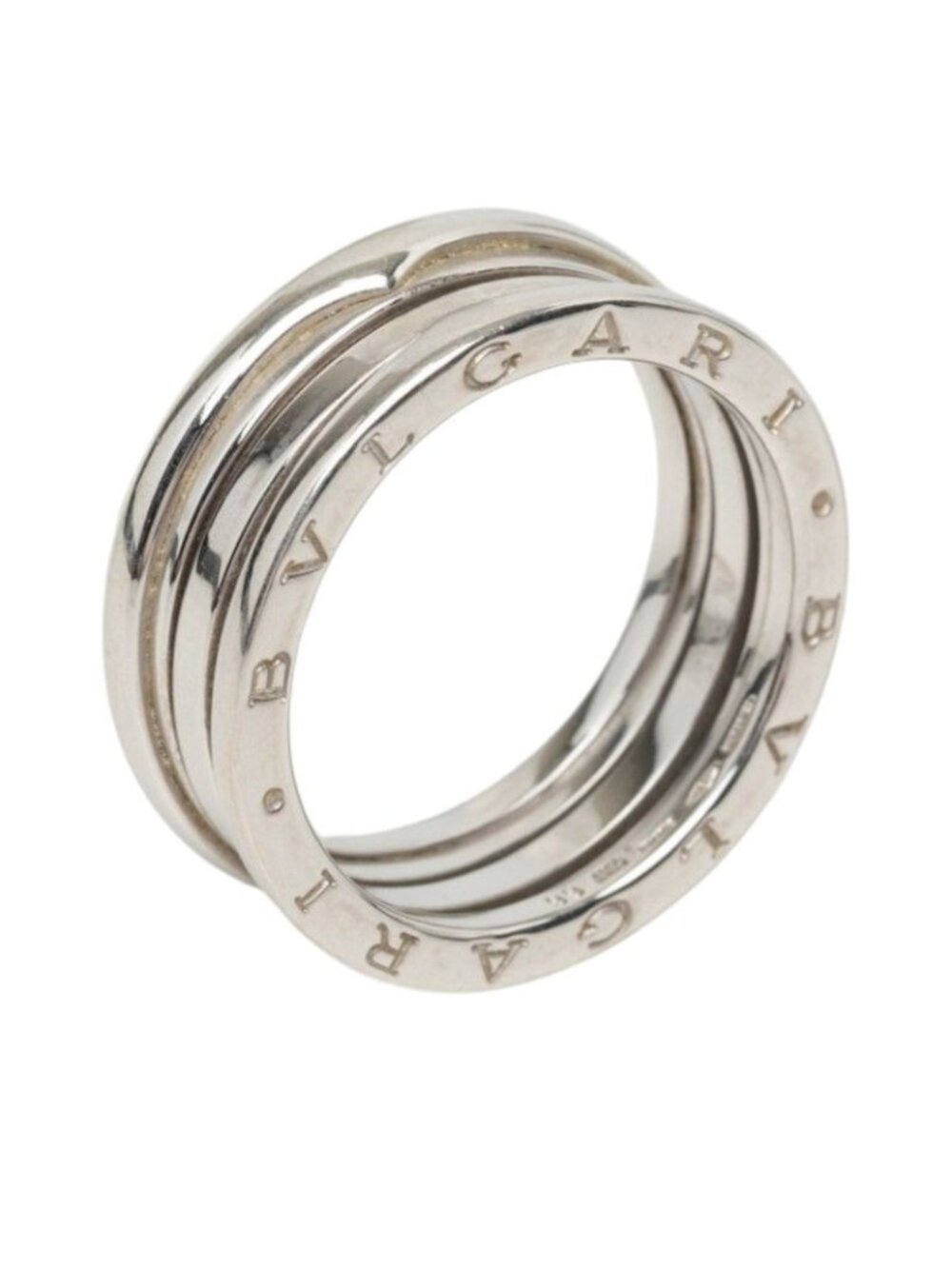 Bvlgari B.zero1 Band Ring 66 18k White Gold